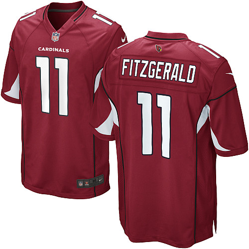 Youth Legend Larry Fitzgerald Nike Jersey Red Home - #11 NFL Arizona Cardinals